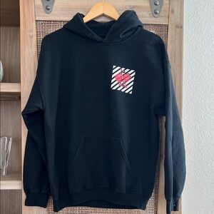 💚BUY 3 for $15💚 💚 Artist Union Clothing Co. Black Hoodie with Red Graphic